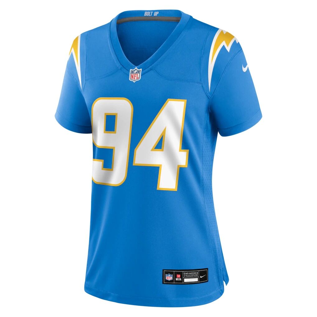 Dalvin Tomlinson Los Angeles Chargers Nike Women's Team Game Jersey -  Powder Blue