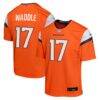 Jaylen Waddle Denver Broncos Nike Youth Game Jersey - Orange - Front View