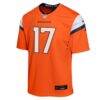 Jaylen Waddle Denver Broncos Nike Youth Game Jersey - Orange - Side View