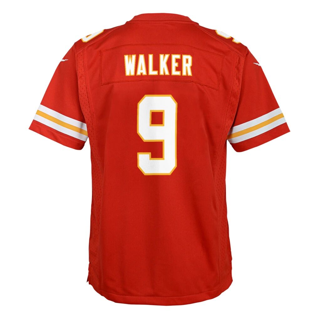 Kenneth Walker III Kansas City Chiefs Nike Youth Game Jersey