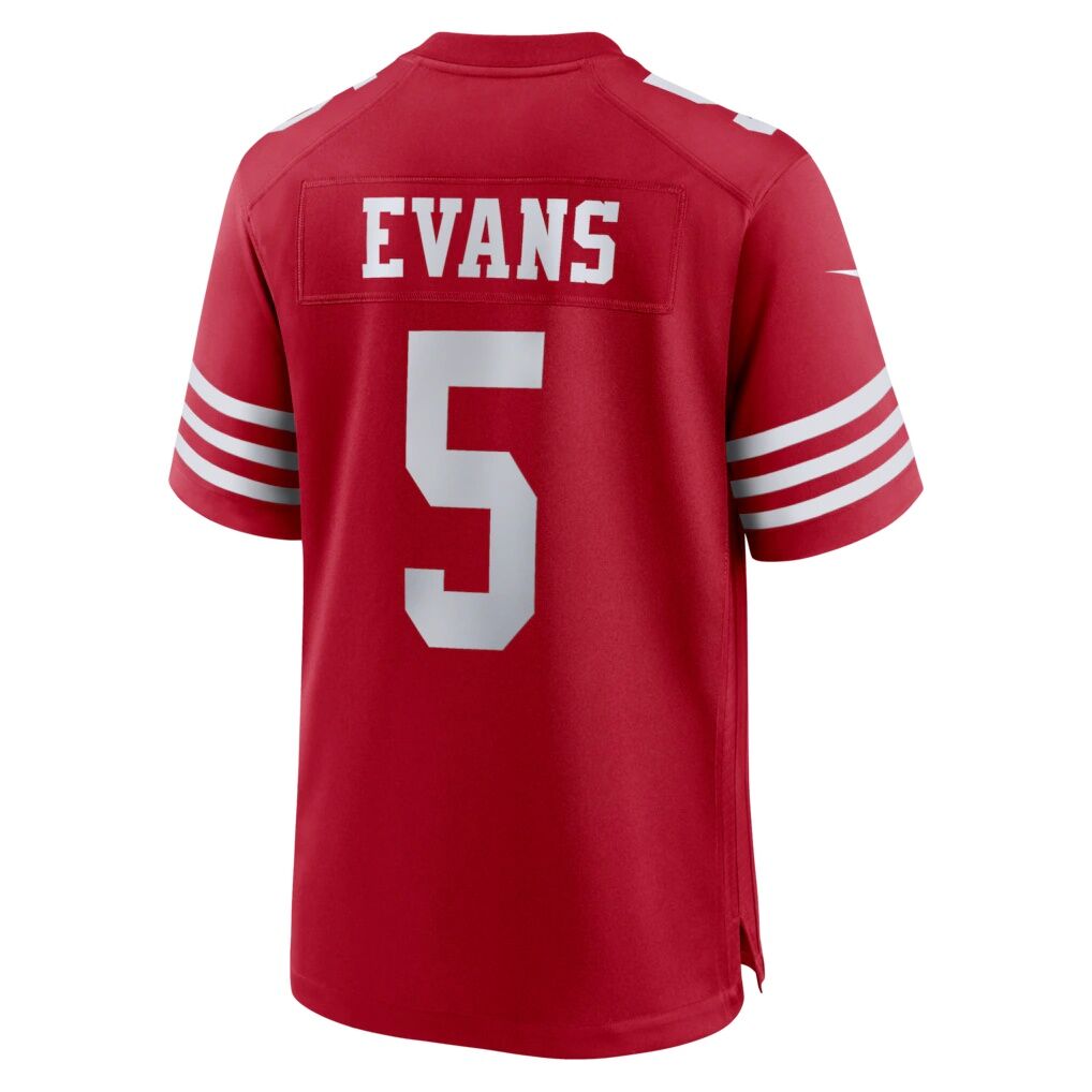 Mike Evans San Francisco 49ers Nike Youth Game Jersey - Scarlet