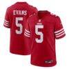 Mike Evans San Francisco 49ers Nike Youth Game Jersey - - Front View