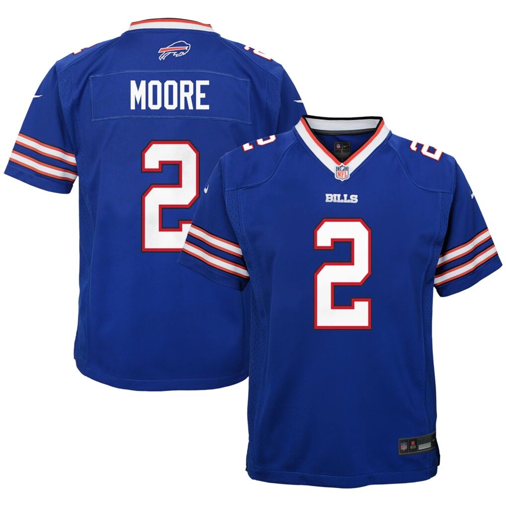 D.J. Moore Buffalo Bills Nike Youth Game Jersey