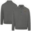Denver Nuggets Levelwear Unisex Luxe Signature Quarter-Zip Tri-Blend Sweatshirt - Gray - Front View