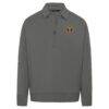 Denver Nuggets Levelwear Unisex Luxe Signature Quarter-Zip Tri-Blend Sweatshirt - Gray - Side View