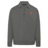 Cleveland Cavaliers Levelwear Unisex Luxe Signature Quarter-Zip Tri-Blend Sweatshirt - Gray - Side View