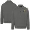 Indiana Pacers Levelwear Unisex Luxe Signature Quarter-Zip Tri-Blend Sweatshirt - Gray - Front View