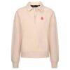 Houston Rockets Levelwear Women's Canmore Tri-Blend Quarter-Zip Pullover - - Side View