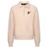 Indiana Pacers Levelwear Women's Canmore Tri-Blend Quarter-Zip Pullover - - Side View