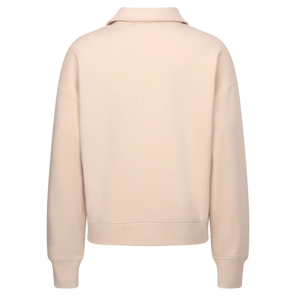 Brooklyn Nets Levelwear Women's Canmore Tri-Blend Quarter-Zip Pullover - Khaki