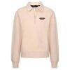 New Orleans Pelicans Levelwear Women's Canmore Tri-Blend Quarter-Zip Pullover - - Side View