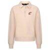 Cleveland Cavaliers Levelwear Women's Canmore Tri-Blend Quarter-Zip Pullover - - Side View