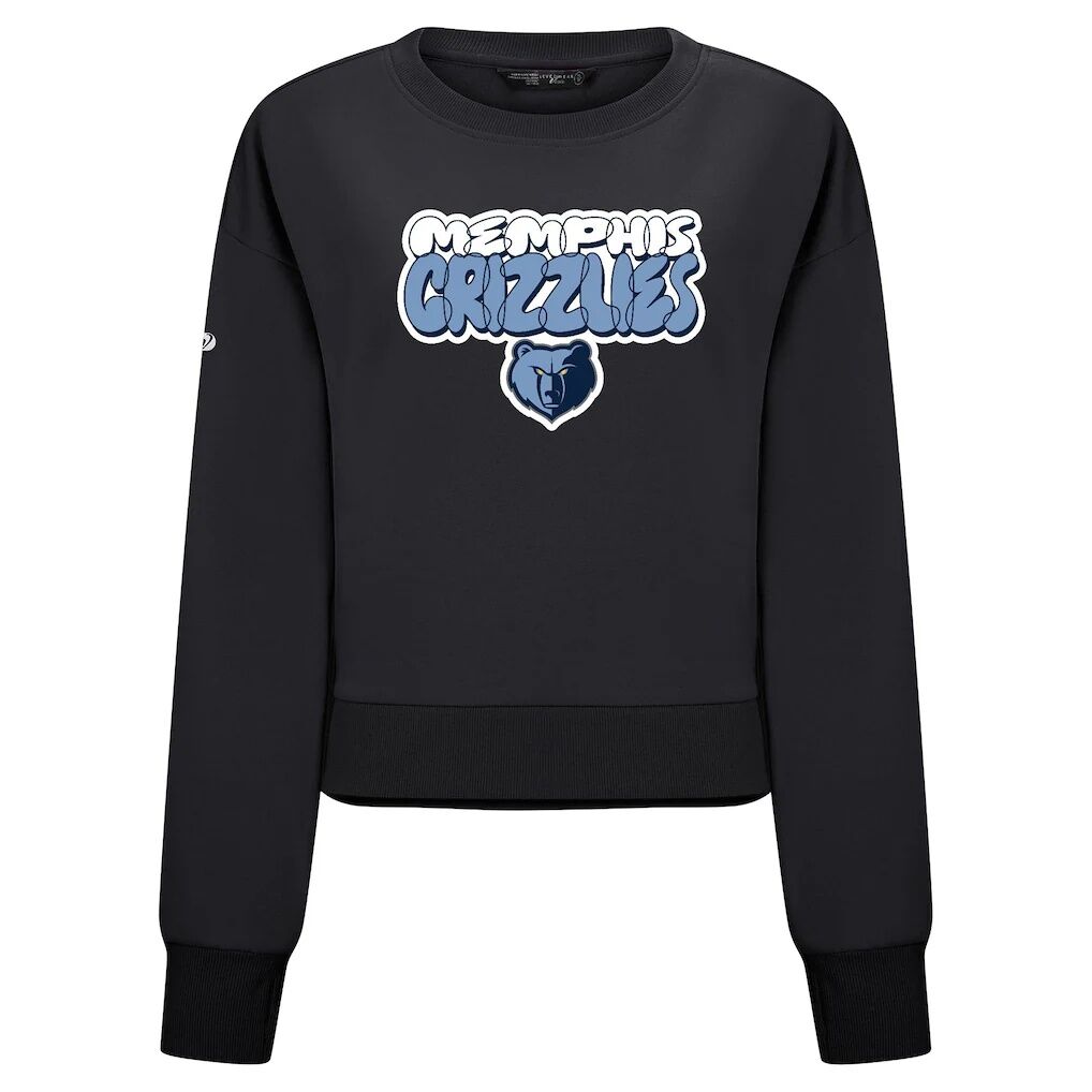 Memphis Grizzlies Levelwear Women's Judd Bloop Cropped Sweatshirt