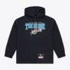 Oklahoma City Thunder Mitchell & Ness Team Name Stack & Logo Hoodie - Navy - Front View