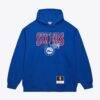 Philadelphia 76ers Mitchell & Ness Team Name Stack & Logo Hoodie - - Front View