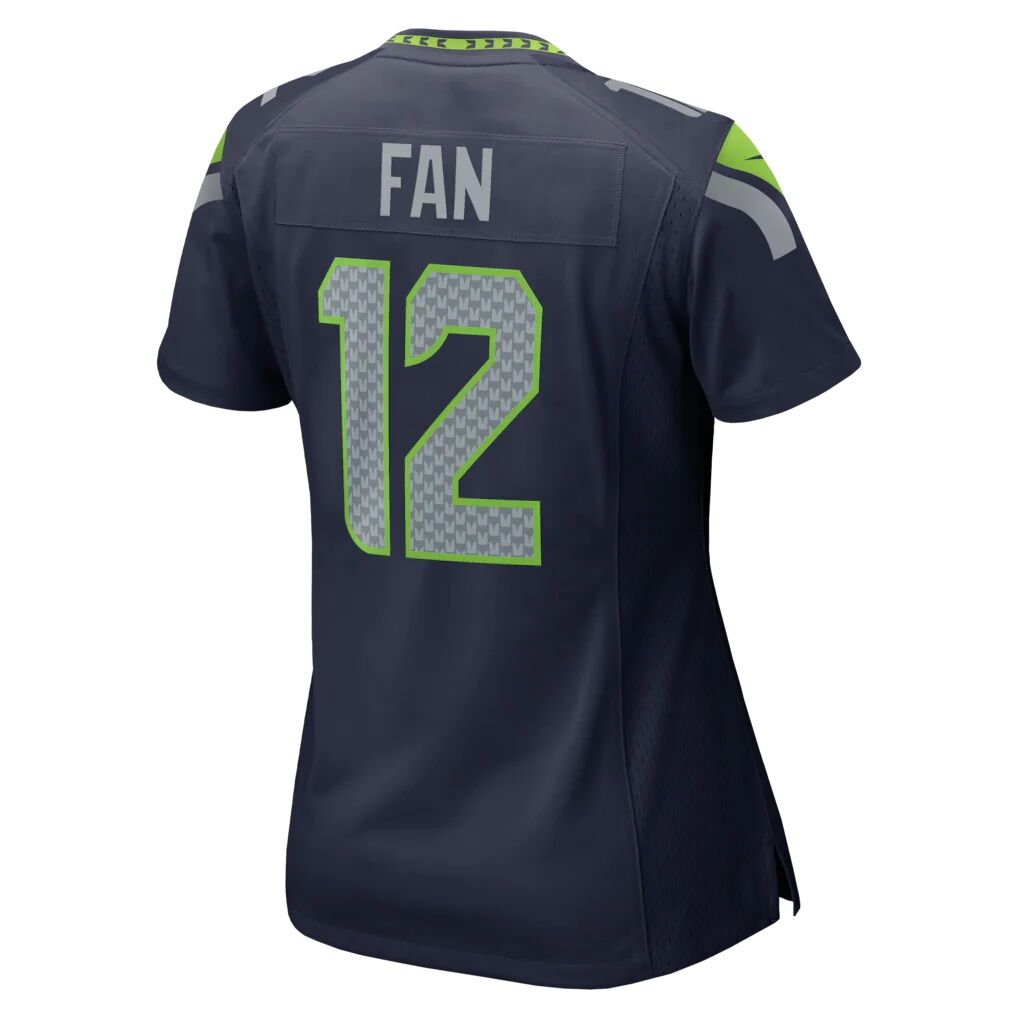 12s Seattle Seahawks Nike Women's Team Game Jersey - College Navy