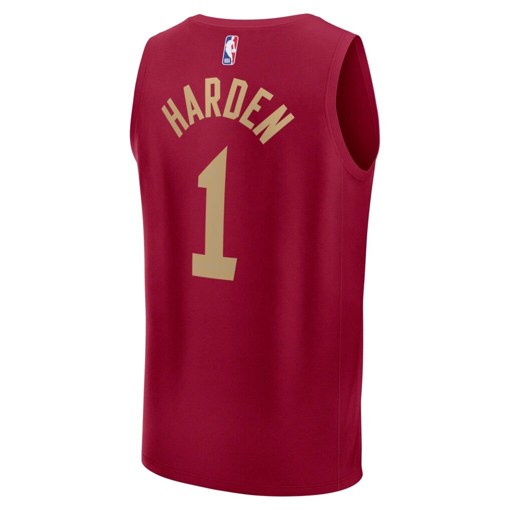 James Harden Cleveland Cavaliers Fashion7 Youth Fast Break Replica Jersey - Icon Edition - Wine