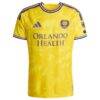 Antoine Griezmann Orlando City SC adidas 2026 Sunken Treasure Kit On-Field Authentic Jersey - Yellow - Side View
