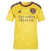 Antoine Griezmann Orlando City SC adidas Women's 2026 Sunken Treasure Kit Replica Jersey - Yellow - Side View