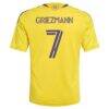 Antoine Griezmann Orlando City SC adidas Youth 2026 Sunken Treasure Kit Replica Jersey - Yellow - Detail View