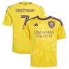 Antoine Griezmann Orlando City SC adidas Youth 2026 Sunken Treasure Kit Replica Jersey - Yellow - Front View