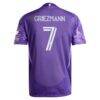 Antoine Griezmann Orlando City SC adidas 2025 Perfect Storm On-Field Authentic Jersey - Purple - Detail View