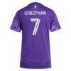 Antoine Griezmann Orlando City SC adidas Women's 2025 Perfect Storm Replica Jersey - Purple - Detail View