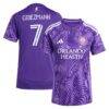 Antoine Griezmann Orlando City SC adidas Women's 2025 Perfect Storm Replica Jersey - Purple - Front View
