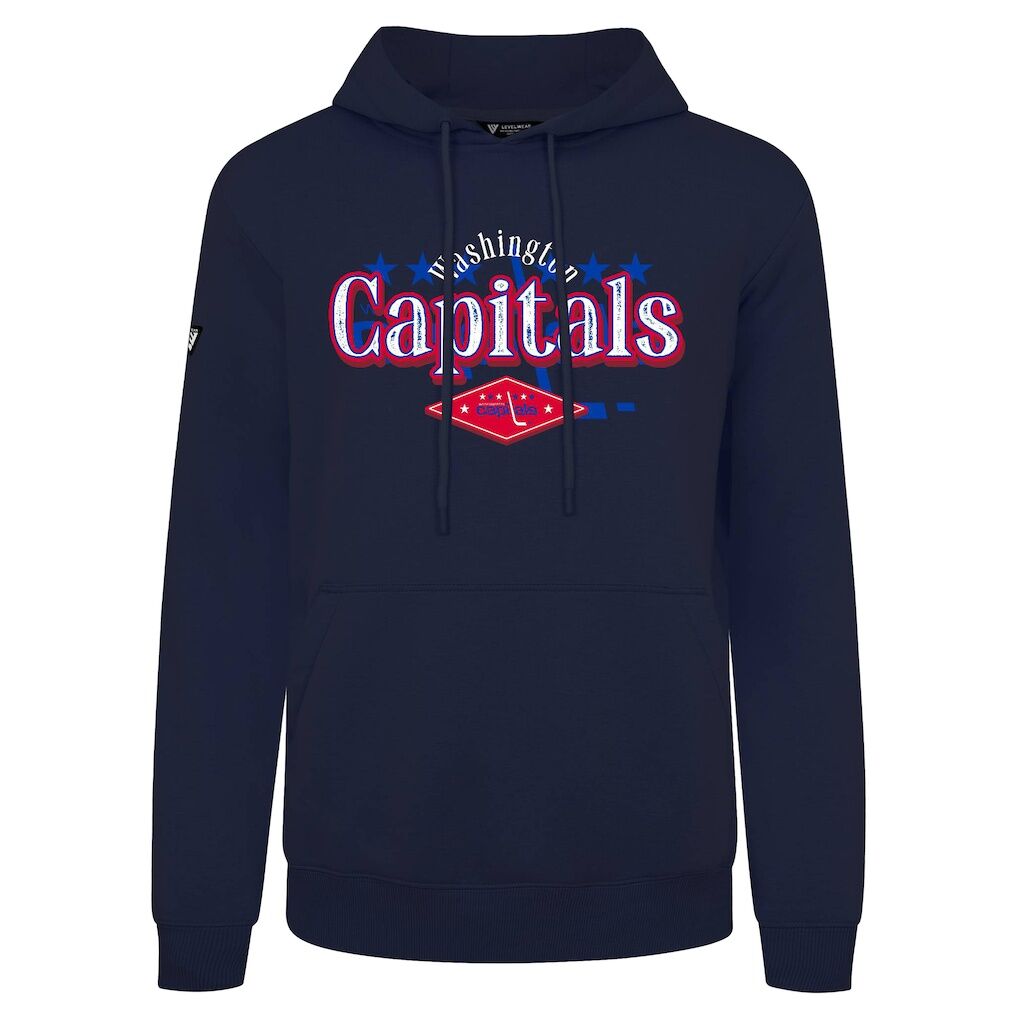 Washington Capitals Levelwear Backdrop Podium Hoodie
