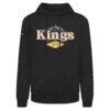 Los Angeles Kings Levelwear Backdrop Podium Hoodie - Black - Front View