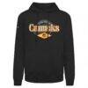 Vancouver Canucks Levelwear Backdrop Podium Hoodie - Black - Side View
