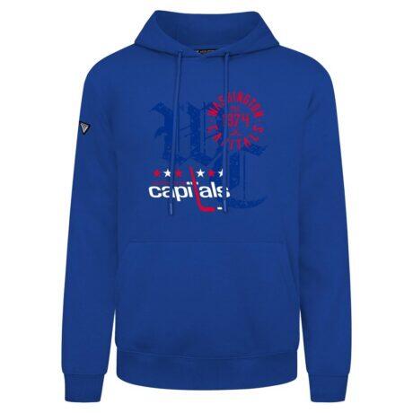Washington Capitals Levelwear Long-Haul Podium Sweatshirt - - Front View