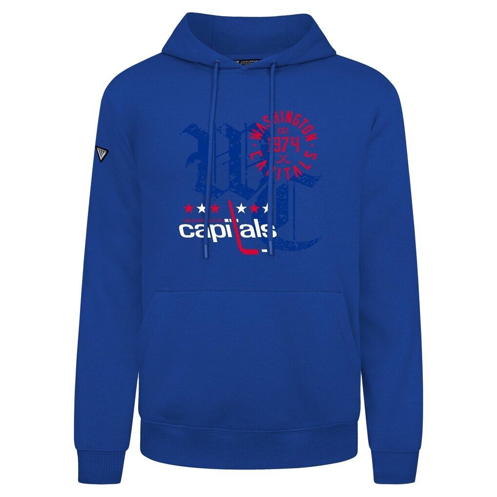 Washington Capitals Levelwear Long-Haul Podium Sweatshirt - Royal