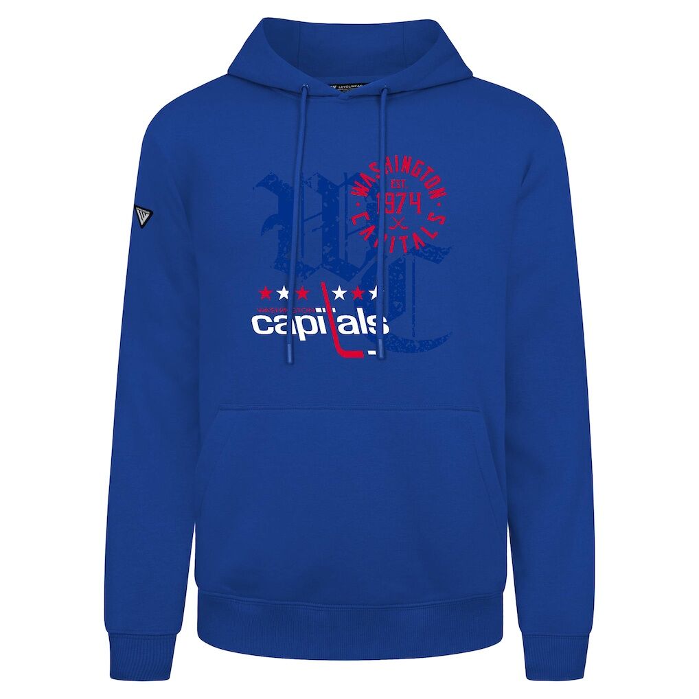 Washington Capitals Levelwear Long-Haul Podium Sweatshirt - Royal