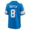 Greg Dortch Detroit Lions Nike Team Game Jersey - Blue - Detail View