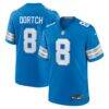 Greg Dortch Detroit Lions Nike Team Game Jersey - Blue - Front View