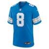 Greg Dortch Detroit Lions Nike Team Game Jersey - Blue - Side View