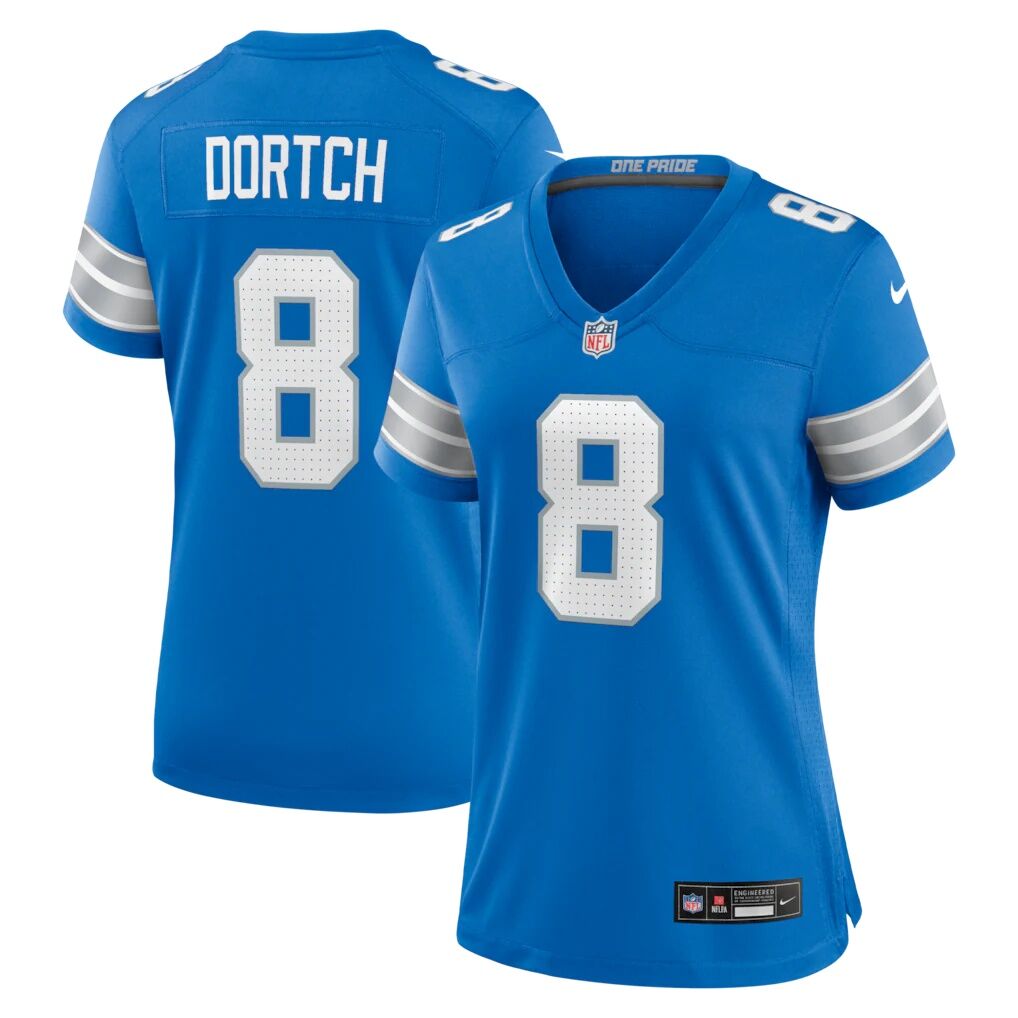 Greg Dortch Detroit Lions Nike Women's Team Game Jersey