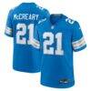 Roger McCreary Detroit Lions Nike Team Game Jersey - Blue - Front View