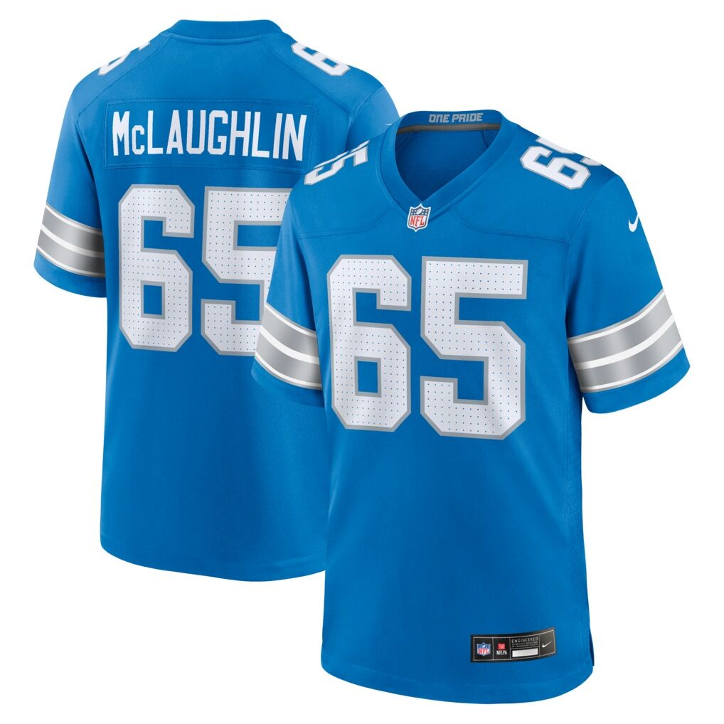 Seth McLaughlin Detroit Lions Nike Team Game Jersey