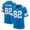 Thomas Gordon Detroit Lions Nike Team Game Jersey - Blue - Front View