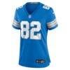 Thomas Gordon Detroit Lions Nike Women's Team Game Jersey - Blue - Side View