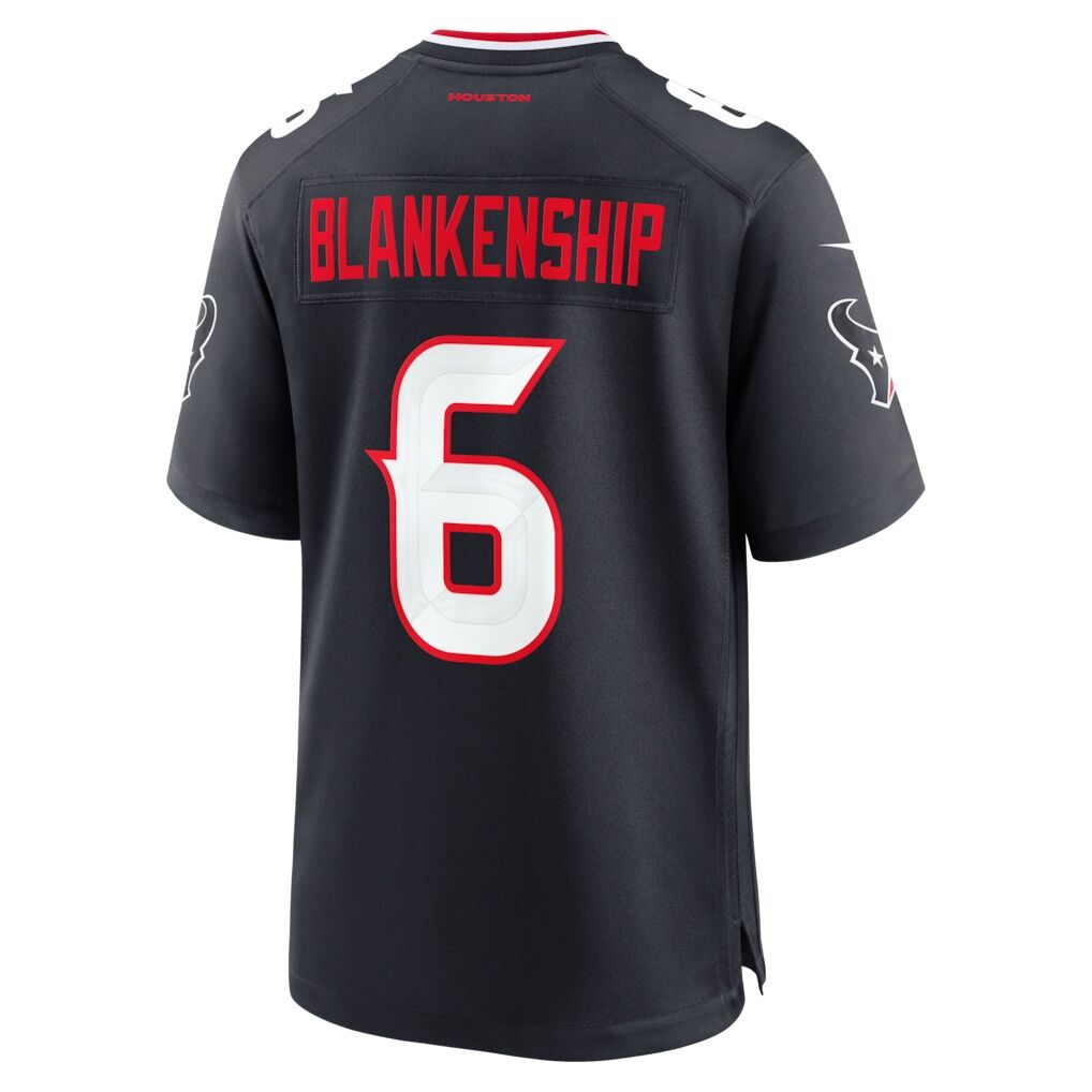 Reed Blankenship Houston Texans Nike Team Game Jersey