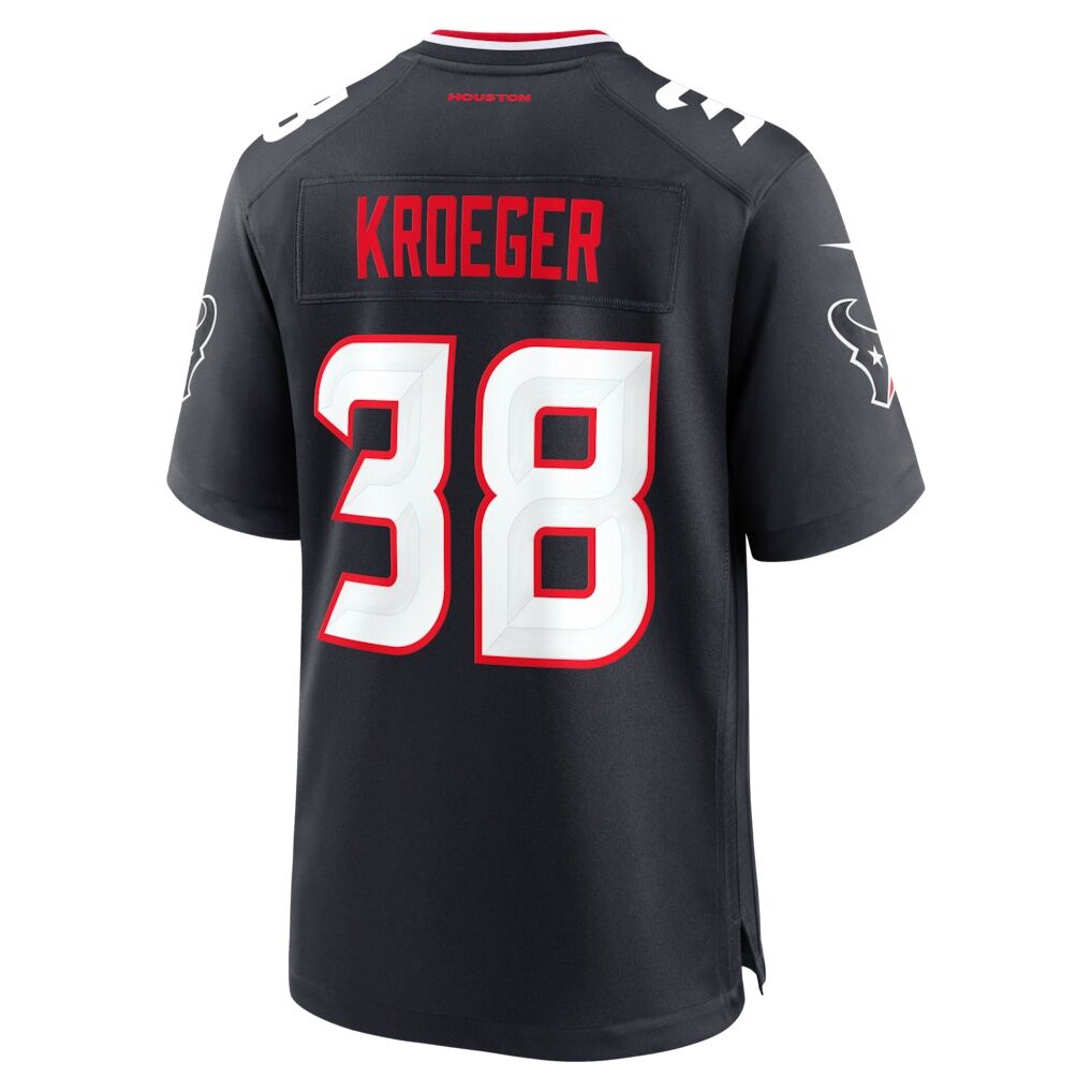 Kai Kroeger Houston Texans Nike Team Game Jersey