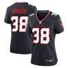 Kai Kroeger Houston Texans Nike Women's Team Game Jersey - Navy - Front View