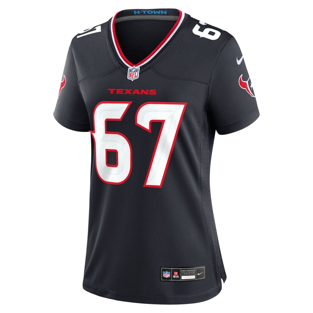 Evan Brown Houston Texans Nike Women's Team Game Jersey