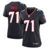 Braden Smith Houston Texans Nike Women's Team Game Jersey - Navy - Front View