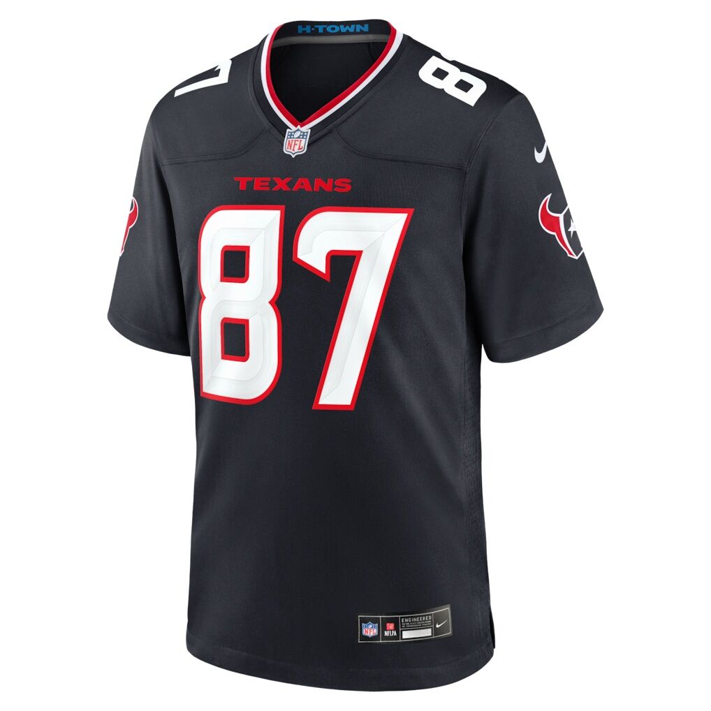 Foster Moreau Houston Texans Nike Team Game Jersey