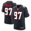 Dominique Robinson Houston Texans Nike Team Game Jersey - Navy - Front View
