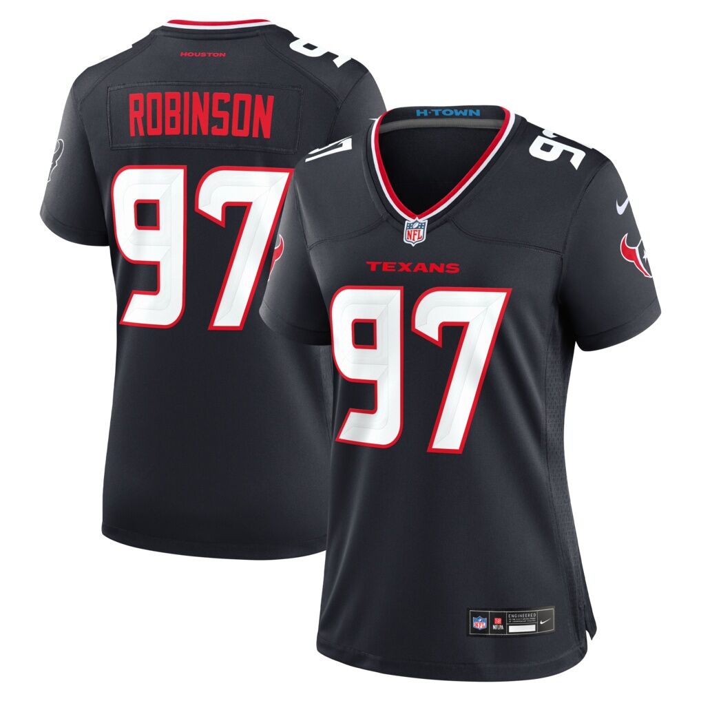 Dominique Robinson Houston Texans Nike Women's Team Game Jersey